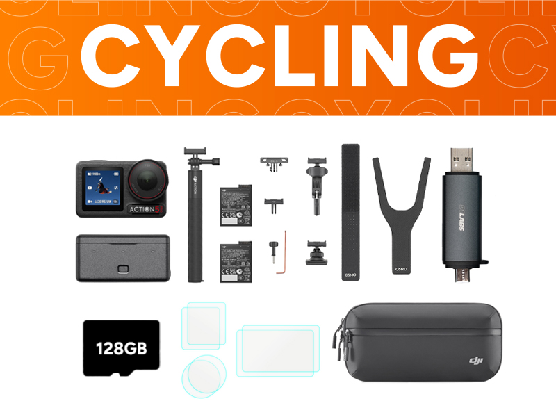 Osmo Action 5 Pro Cycling Bundle